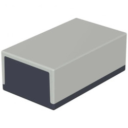 Obudowa uniwersalna X 110mm Y 188mm Z 70mm polistyren czarny E450