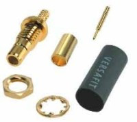 WSMB-RG174 Wtyk SMB zaciskany na kabel RG174, możliwość przykręcenia na panel