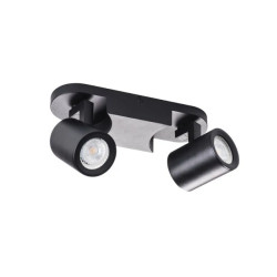 KANLUX LAURIN 2XGU10 CZARNA EL-2I B