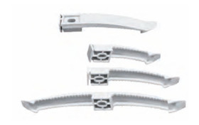 Uchwyt kablowy UKZ 2x77 (50szt) TOUA01 RADPOL