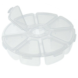 Organizer 8 przegr Średn-10,5cm OR5 Pojemnik