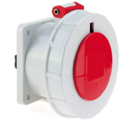Gniazdo tablicowe proste 32A 4p 400V 6h IP67 13028