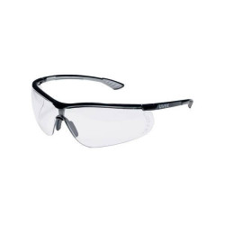 uvex 9193080 sportstyle safety glasses UV protection grey/black EN 166