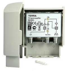 Wzmacniacz masztowy DVB-T MA082L FM+VHFIII-UHF Terra