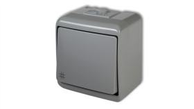 Junior Łącznik Krzyżowy Popielaty 10Whe-6