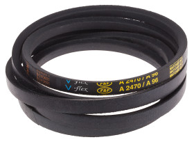 Pas napędowy 2430mm szerokość na górze: 13mm A RS PRO długośc wew.: 2438mm