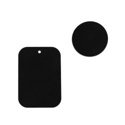 Blaszka do uchwytu magnetycznego blacha 2szt. Okrągła + prostokątna uniw