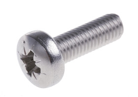 Śruby maszynowe M5 łeb z łbem walcowym soczewkowym Stal nierdzewna długość 16.0mm skok 0.80mm