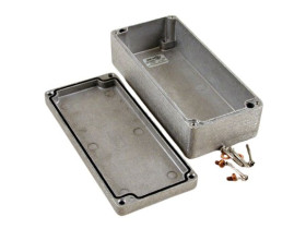 Obudowa Aluminium odlewane szerokość zew. 80 mm długość zew. 175 mm wys. zew. 52 mm Hammond IP66 Naturalny