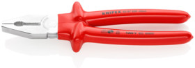 VDE combination pliers, 250 mm, 597 g, cut capacity (–/3.8/2.5 mm/–), 03 07 250