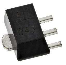 Tranzystor PNP UPAK -80 V Montaż powierzchniowy -1 A BCX53-16,115