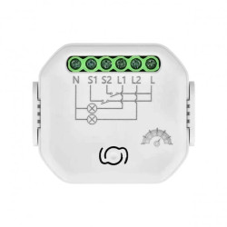 Przekaźnik dopuszkowy 2-kanałowy ze ściemniaczem Tuya Smart Wi-Fi+BLE,OR-SH-17103