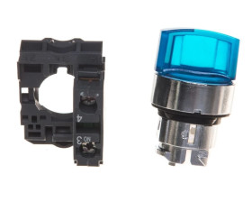 Napęd przełącznika 3 połóżeniowy niebieski z samopowrotem ZB4BK1563