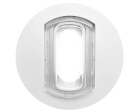 CELIANE Klawisz pojedynczy IP44 z etykietą biały 067805