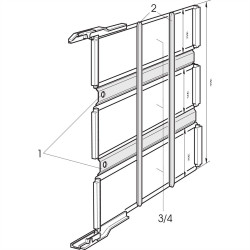 Adapter pośredni nVent SCHROFF 20800278 20800278, 1 szt.