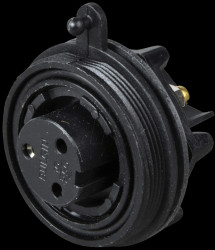 PX0730/S Connector, front panel, 3-pin, socket