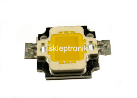 Dioda led 10W 6000-6500K COB