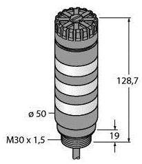 Sygnalizator łączony Turck TL50BLGYRAC