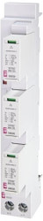 Ogranicznik przepięć typ T2+T3 (C+D) ETITEC M60 T23 300/20 3+1 RC na szyny prądowe 60 mm TT/TNS 002440857