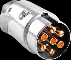 10002 Pendant - Plug, 7-pin, 12V, metal