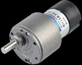RH158 15:1 12V Geared motor 39.6 mm, 15:1, 12 V DC