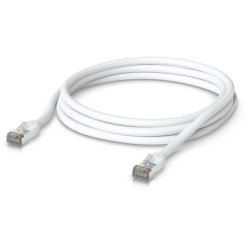 Ubiquiti UniFi Patch Cable Outdoor, Patchcord STP kat.5e 3m, biały (UACC-Cable-Patch-Outdoor-3M-W)