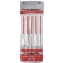 Pilnik iglak okr. 3x140x50mm DIAMENT zestaw 5szt