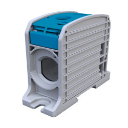 Złączka szynowa gwintowa Al/Cu STB 185 (87810) SIMBLOCK niebieski 81201003