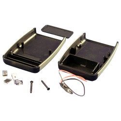 Hammond 1553CBKBAT Soft Sided Hand Held Enclosure 117 x 79 x 33 Black