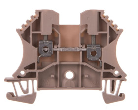 Złączka szynowa 2-przewodowa 2,5mm2 beżowa WDU2.5/BE 1020000000