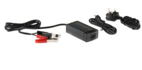 Ładowarka akumulatorów, typ baterii: Kwasowo-ołowiowe, l. akumulatorów: 1, wtyczka: EURO, WB, wymiary: 120 x 61.6 x