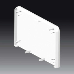 Pokrywa końcowa bezhalogenowa dla kanałów PK 90X55 D HF biała 8401HF_HB