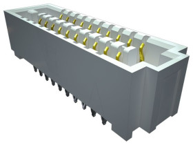 Gniazdo PCB 300 -pinowe 6 -rzędowe raster: 1.27mm Otwórz tablicę pól styków Proste SMD