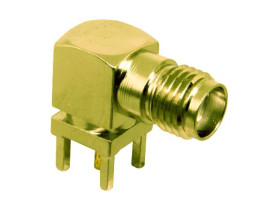 Złącze koncentryczne Montaż na płytce drukowanej Żeński typ złącza Złącze SMA 12.4GHz Przepust typ kabla Koncentryczny