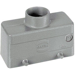 Harting 19 30 016 1421 Han&#xAE; 16 B Hood Top Entry M25 2 Lever