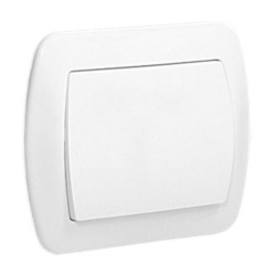 Wyłącznik AKORD AW1/11 Pojedyn. Biały KONTAKT SIMON