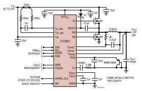Single Phase Step-Down DC/DC Controller with Digital Power System Management