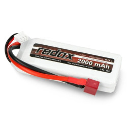 Pakiet Li-Pol Redox 2000mAh 30C 2S 7,4V