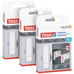 tesa 77771-00500-00 Adhesive Strips 18pcs no drilling holds up to 1 kg