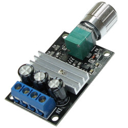 Regulator obrotów silnika DC 3A 6-28VDC 3A PWM DC (6V, 12V, 24V)