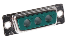 Złącze D-Sub 3 (zasilające)-pinowe Montaż na kablu