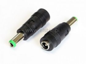 Adapter wtyk DC 3.0/6.3 na gniazdo DC 2.1/5.5