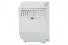 Obudowa CAJA 357x245x110 mm 11M /11 modułów/ IP44