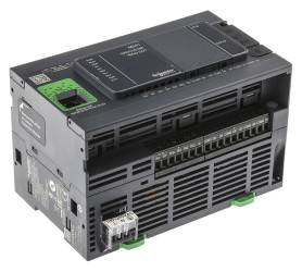 Sterownik programowalny PLC Schneider Electric Modicon M241 14 10 Ethernet, RS232, RS485, USB Przekaźnik 64 MB RS-485