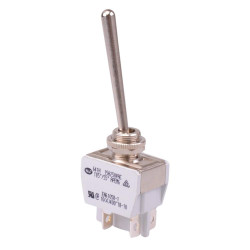 641H/2X2121 APEM On-Off 12mm Toggle Switch Long Lever DPST 15A
