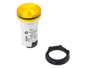 Lampka sygnalizacyjna 22mm żółta 230V AC XB7EV05MP