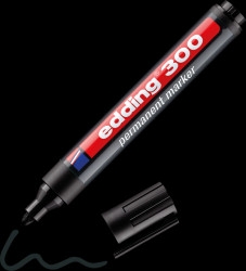 4-300001 Permanent marker/black/1.5 - 3.0 mm