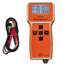 Miernik tester rezystancji wewnętrznej i napięcia RC3563 z krokodylami