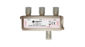 Rozdzielacz Sygnału Sat Splitter 1X F / 3X F Fc3spltst