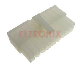 GNIAZDO MFH18F+OBUDOWA RASTER 4.2MM 7A/250V NA PRZEWÓD